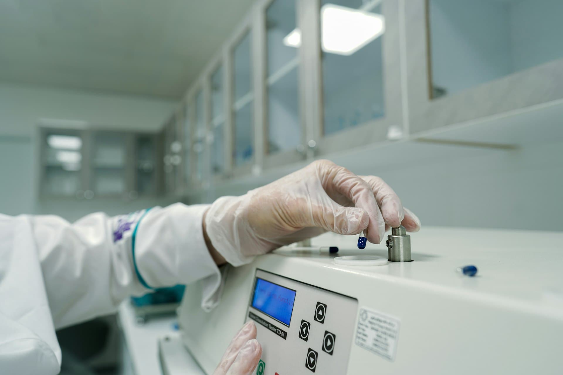 Quality control laboratory with ingredient testing and certification