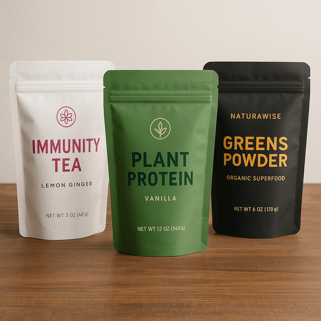 Pouch and sachet packaging