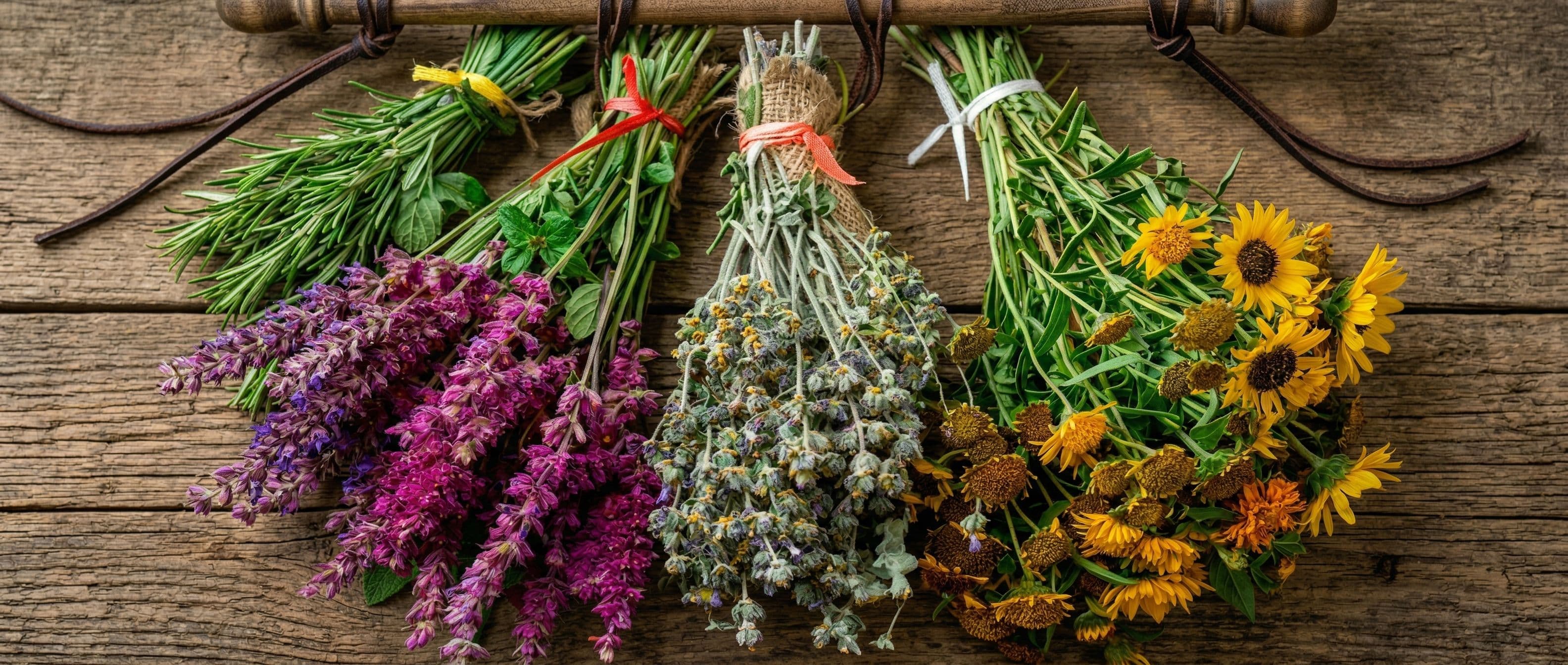 Chamomile flowers and botanical raw ingredients