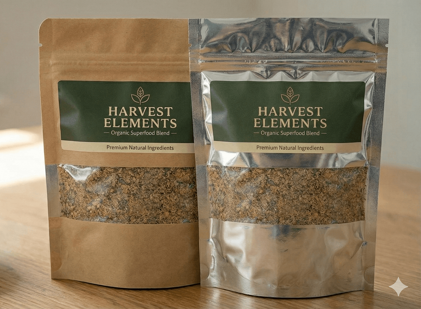 Kraft Paper & Foil Pouch