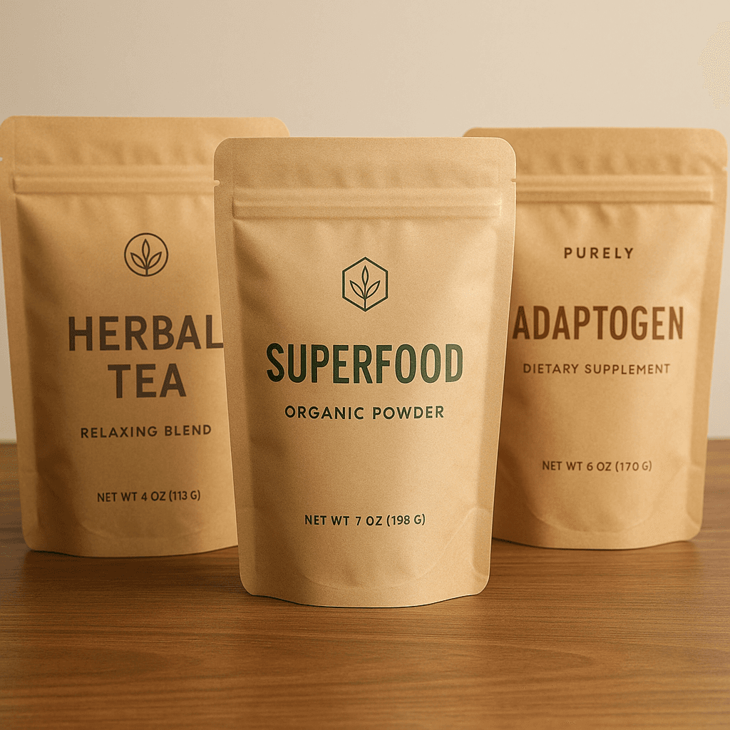 Various Pouches and Sachet Styles