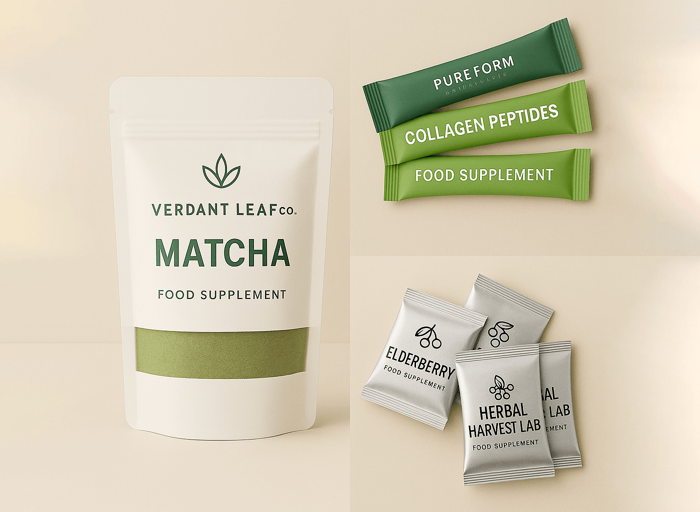 Various Pouches and Sachet Styles